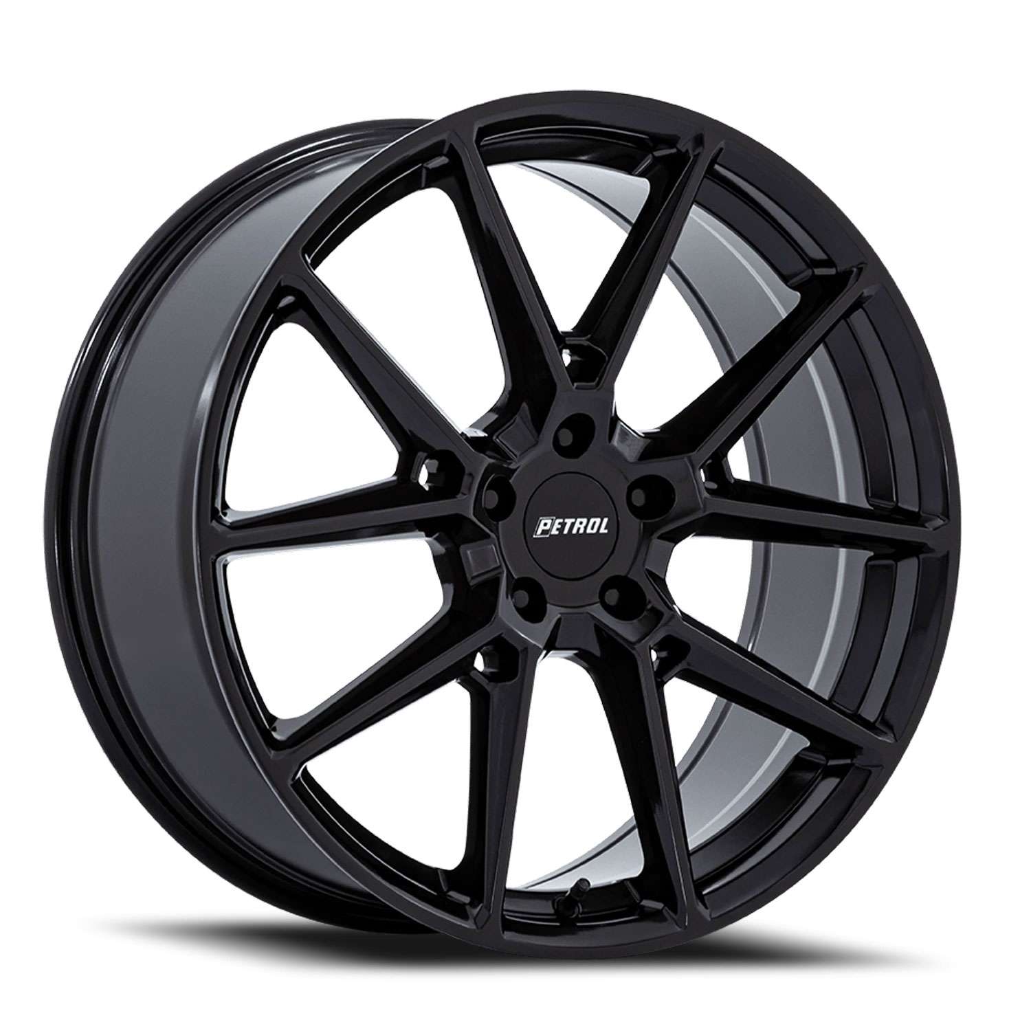 Petrol P1E 17x8 5x120 35 ET 74.1 CB Gloss Black