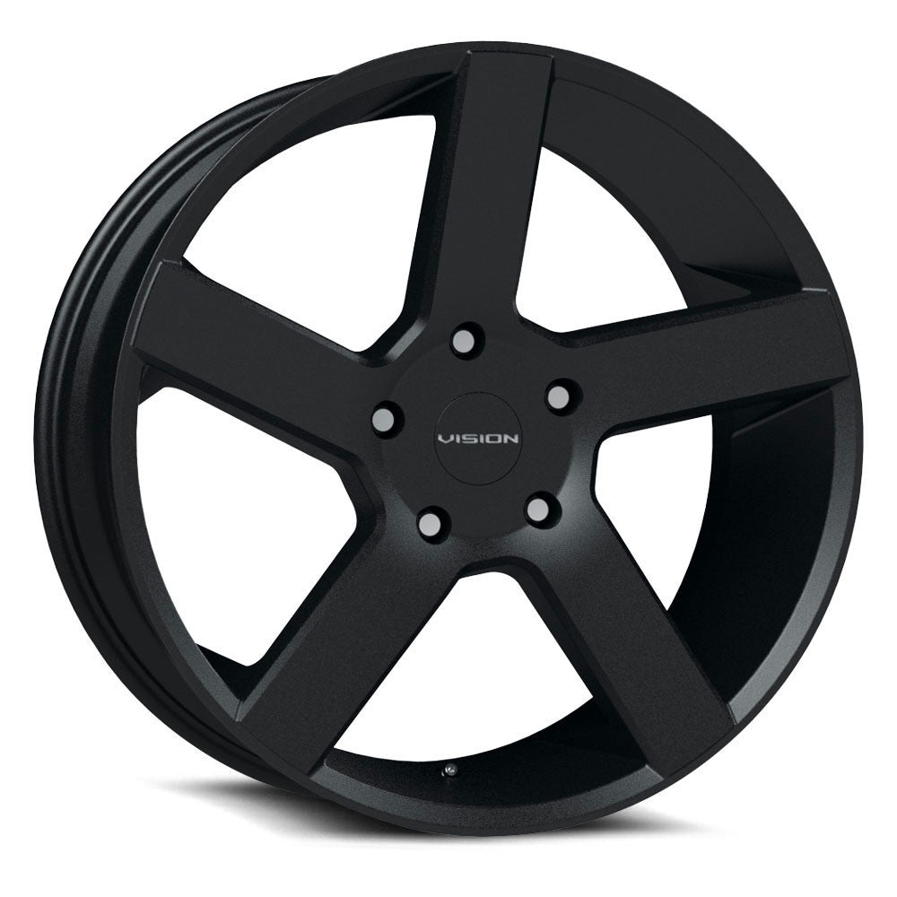 Vision 472 Switchback 22x9.5 5x115 8 ET 74.1 CB Satin Black