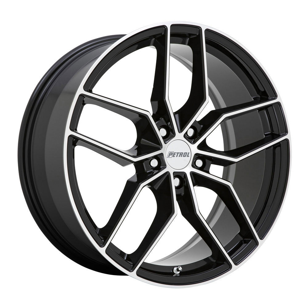 Petrol P5C 17x8 5x115 40 ET 76.1 CB Black Machined