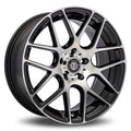Curva C7 19x9.5 5x120 40 ET 72.56 CB Black with Machined Face