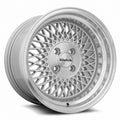 Klutch SL1 16x8 4x100 15 ET 73.1 CB Silver Machined Lip
