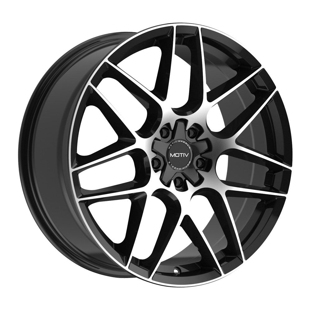 Motiv 435MB Foil 17x7.5 5x114.3/5x120 40 ET 74.1 CB Machined Black