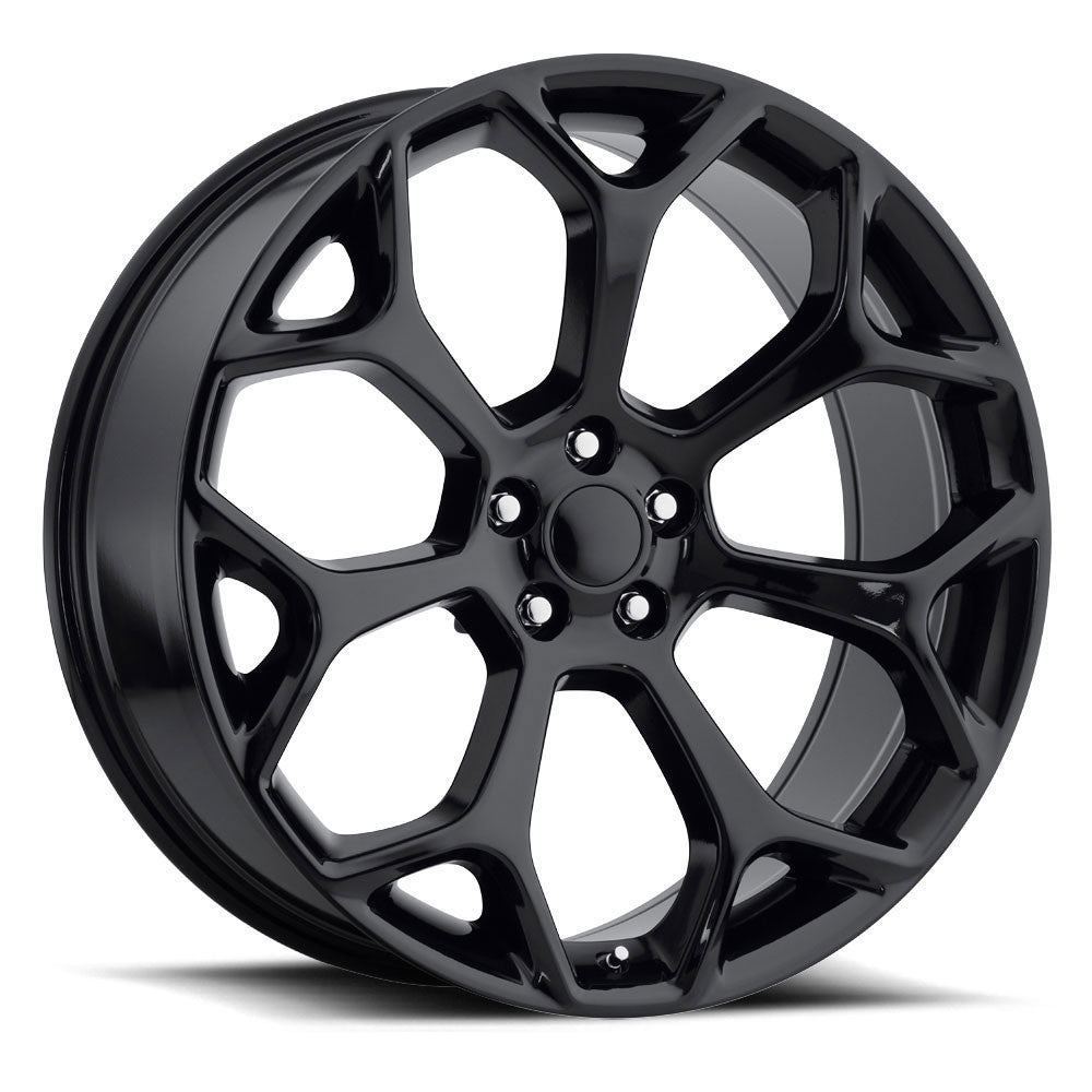 Factory Reproductions FR 71 Chrysler 300 20x9 5x115 18 ET 71.5 CB Gloss Black