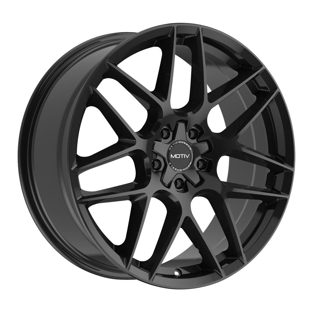 Motiv 435B Foil 17x7.5 5x114.3/5x120 40 ET 74.1 CB Gloss Black