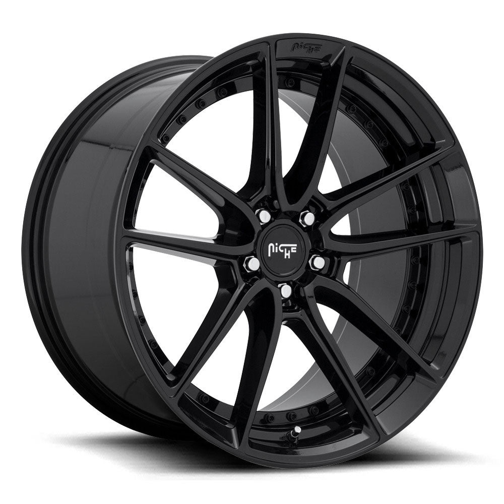 Niche DFS M223 20x10.5 5x115 20 ET 71.5 CB Gloss Black