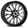 Cavallo CLV-33 22x8.5 5x114.3/5x120 38 ET 74.1 CB Gloss Black Machined