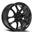 Factory Reproductions FR 551F 20x9 5x127 35 ET Gloss Black
