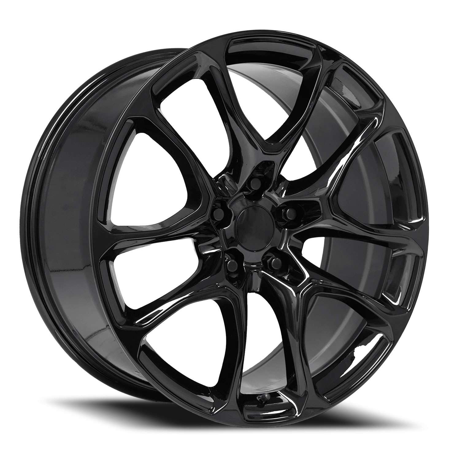Factory Reproductions FR 551F 20x9 5x127 35 ET Gloss Black