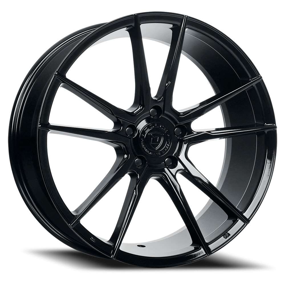 Dolce Vain 20x8.5 5x112 35 ET 66.56 CB Gloss Black