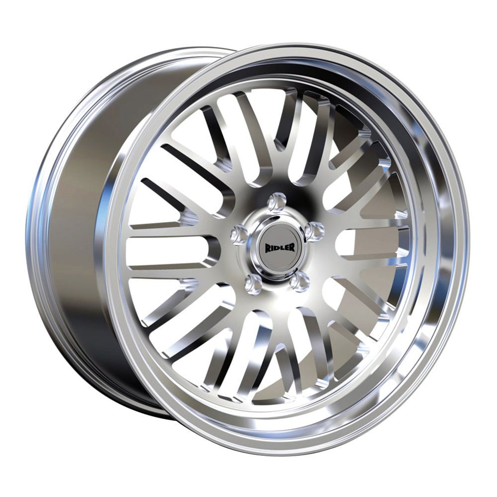Ridler 607 20x10 5x120.65 0 ET 83.8 CB Polished