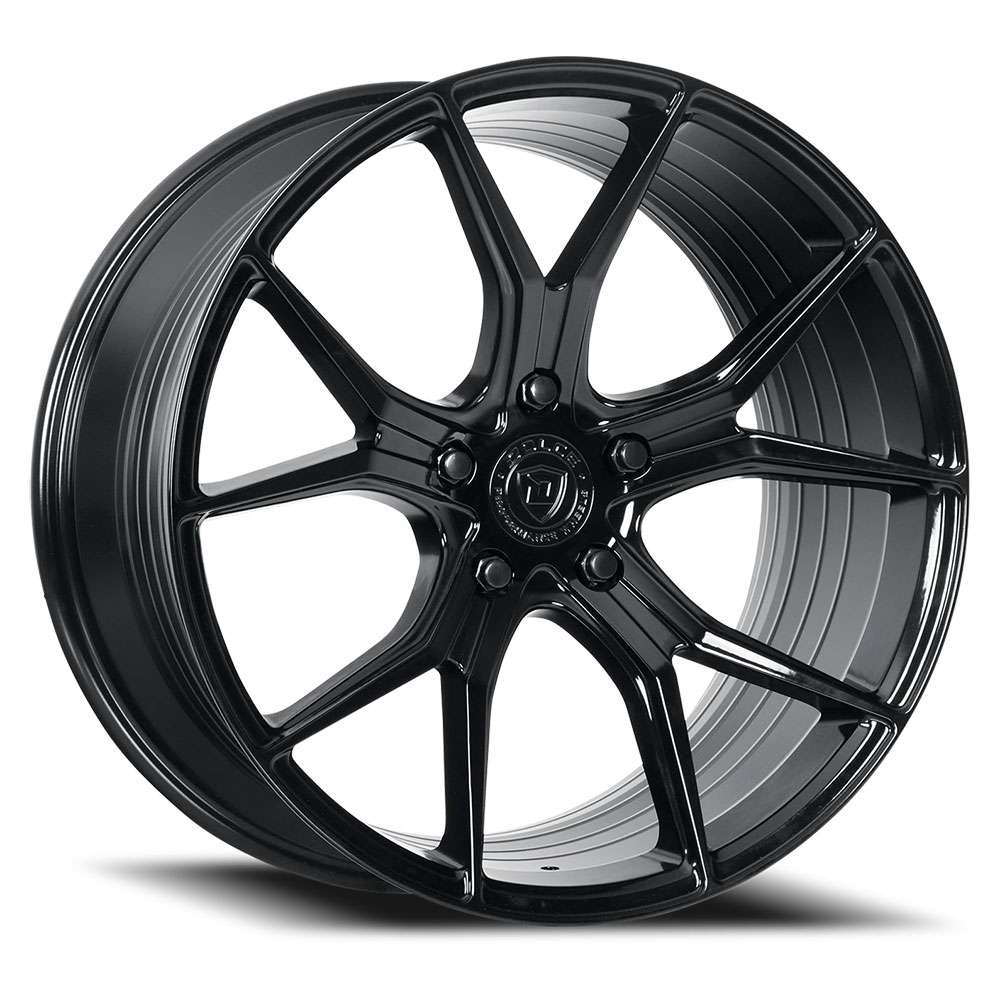 Dolce Element 19x9.5 5x112 40 ET 66.56 CB Gloss Black