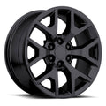 Factory Reproductions FR 44 GMC Sierra 22x9 6x139.7 31 ET 78.1 CB Gloss Black