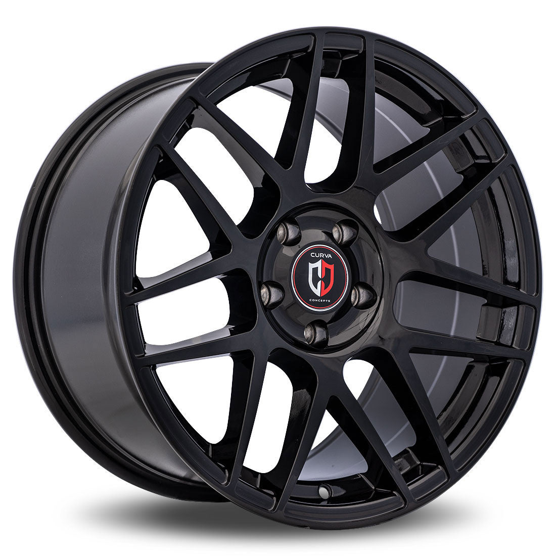 Curva C300 22x9 Blank 5 Lug 15 ET 73.1 CB Gloss Black