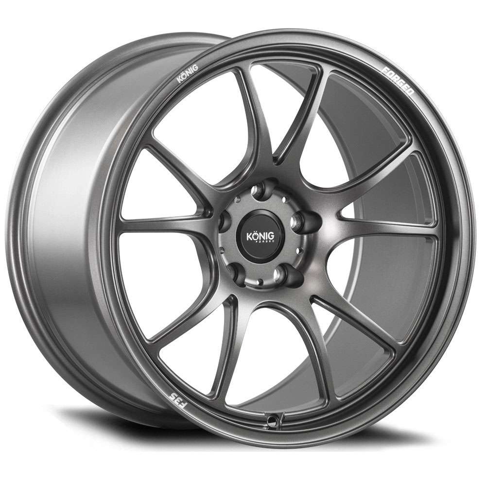 Konig Forged F3S 17x9 5x120 35 ET 73.1 CB Satin Charcoal