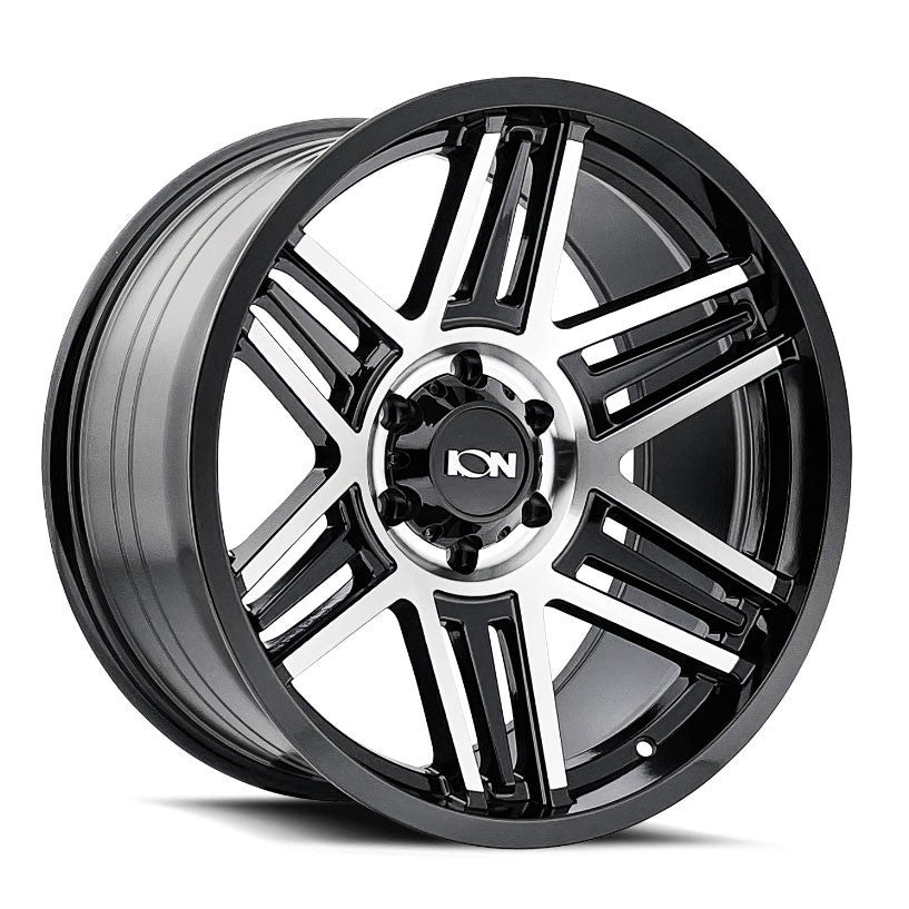 Ion Alloy 147 17x9 8x170 0 ET 125.2 CB Black Machined