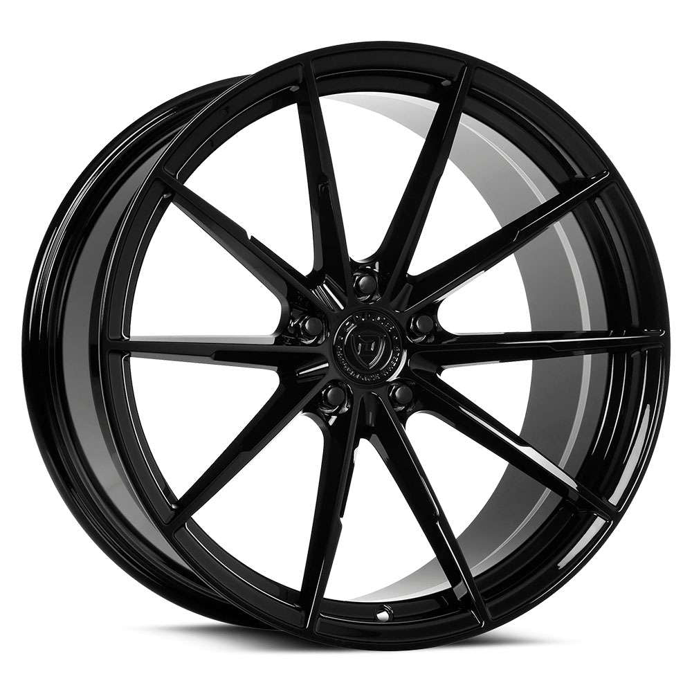 Dolce Veloce 18x8.5 5x114.3 35 ET 73.1 CB Gloss Black