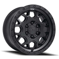 Reika Marauder R45V 16x8 6x180 72 ET 166.1 CB Satin Black