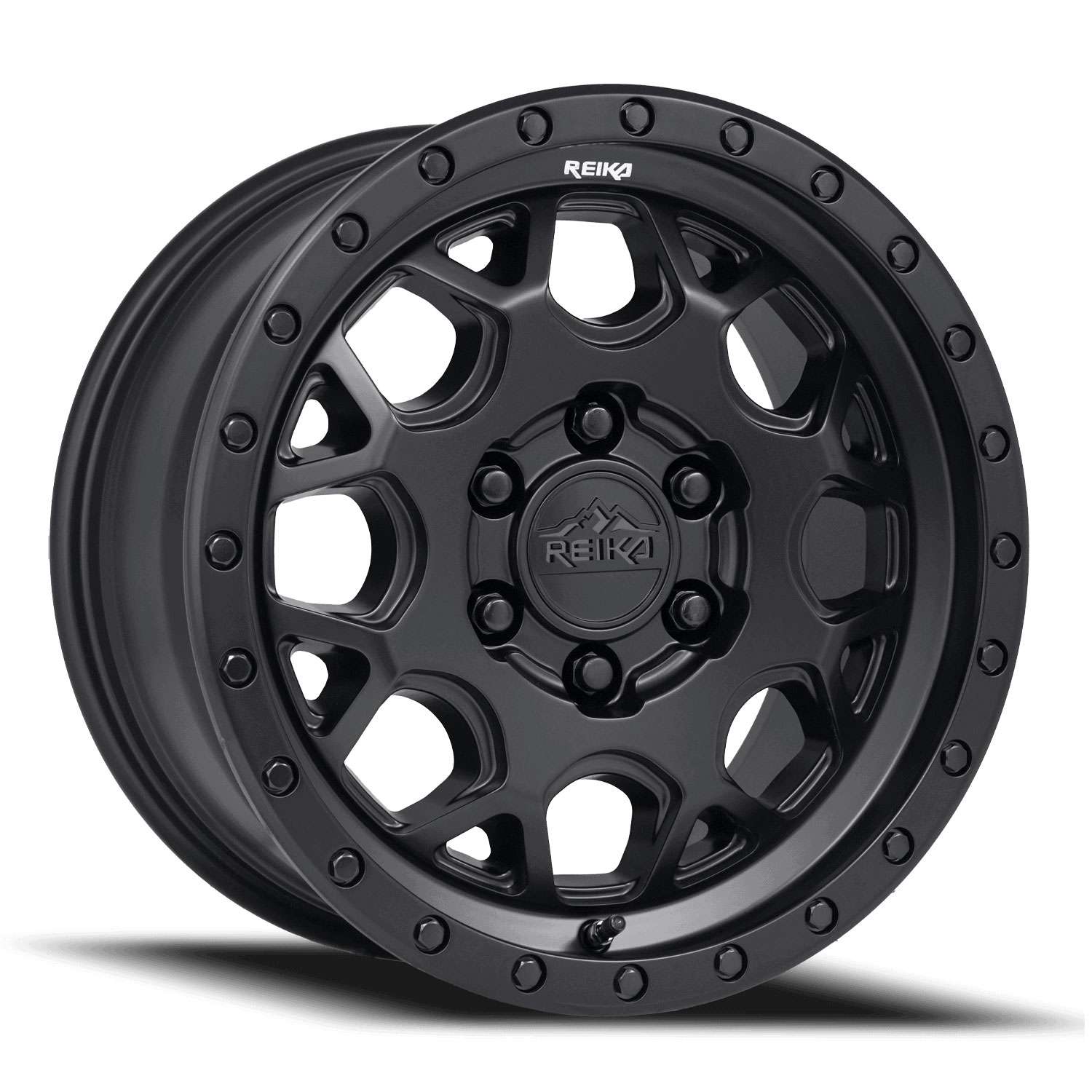 Reika Marauder R45V 16x8 6x180 72 ET 166.1 CB Satin Black