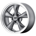 American Racing AR105M Torq Thrust M 16x7 5x114.3 35 ET 72.56 CB Anthracite/Mach Lip