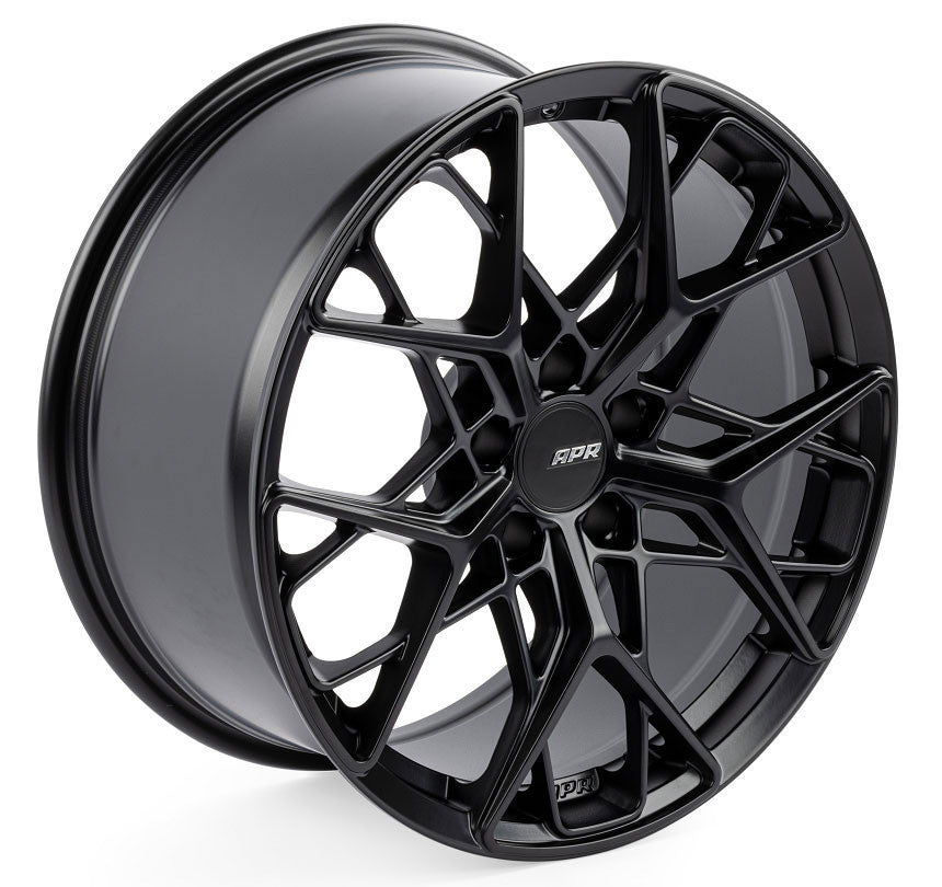 APR A02 20x9 5x112 37 ET 66.5 CB Satin Black