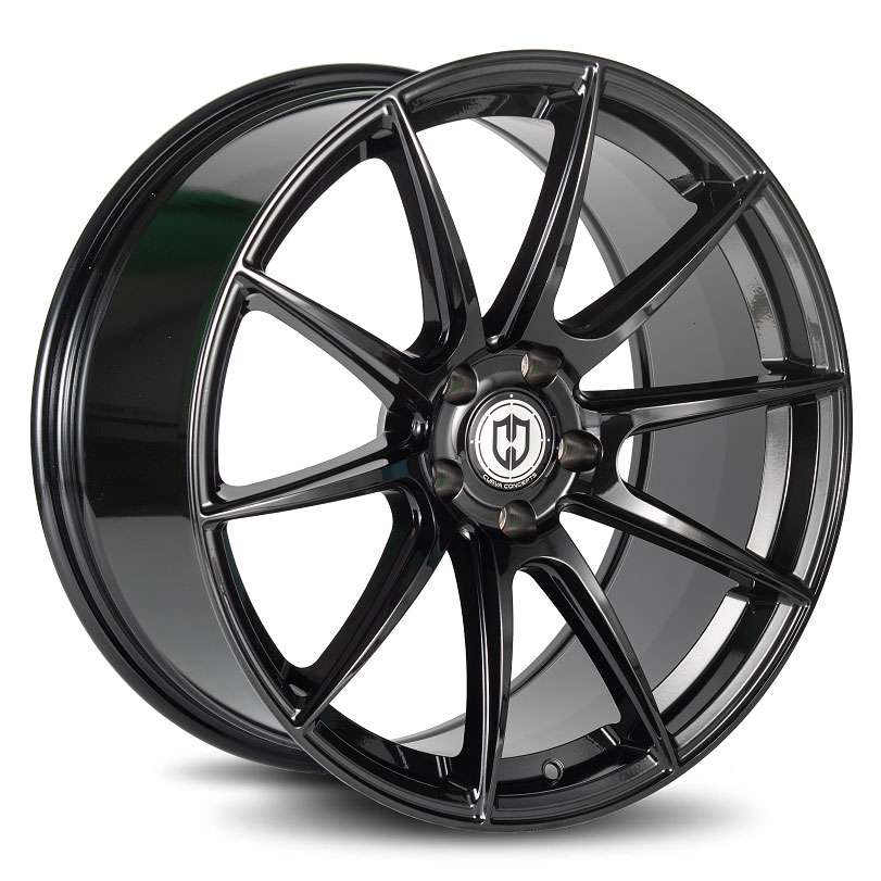 Curva CFF72 19x8.5 Blank 5 lug 35 ET 73.1 CB Black