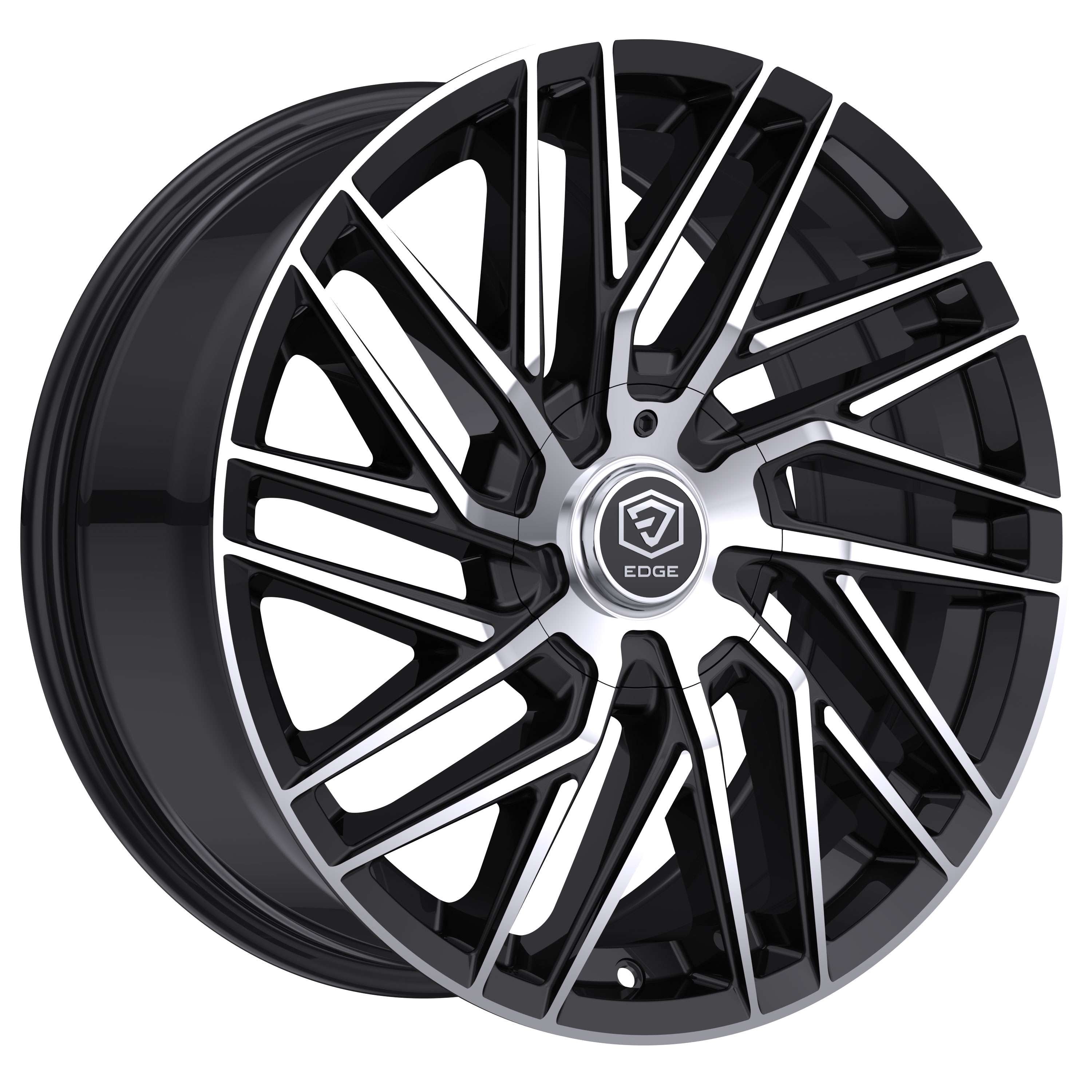 Edge 355 17x7.5 5x112/5x114.3 40 ET 73.1 CB Gloss Black Machined Face
