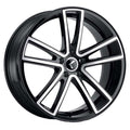 Kraze KR194 Cosmos 18x8 5x120 40 ET 74.1 CB Gloss Black with Machined Face