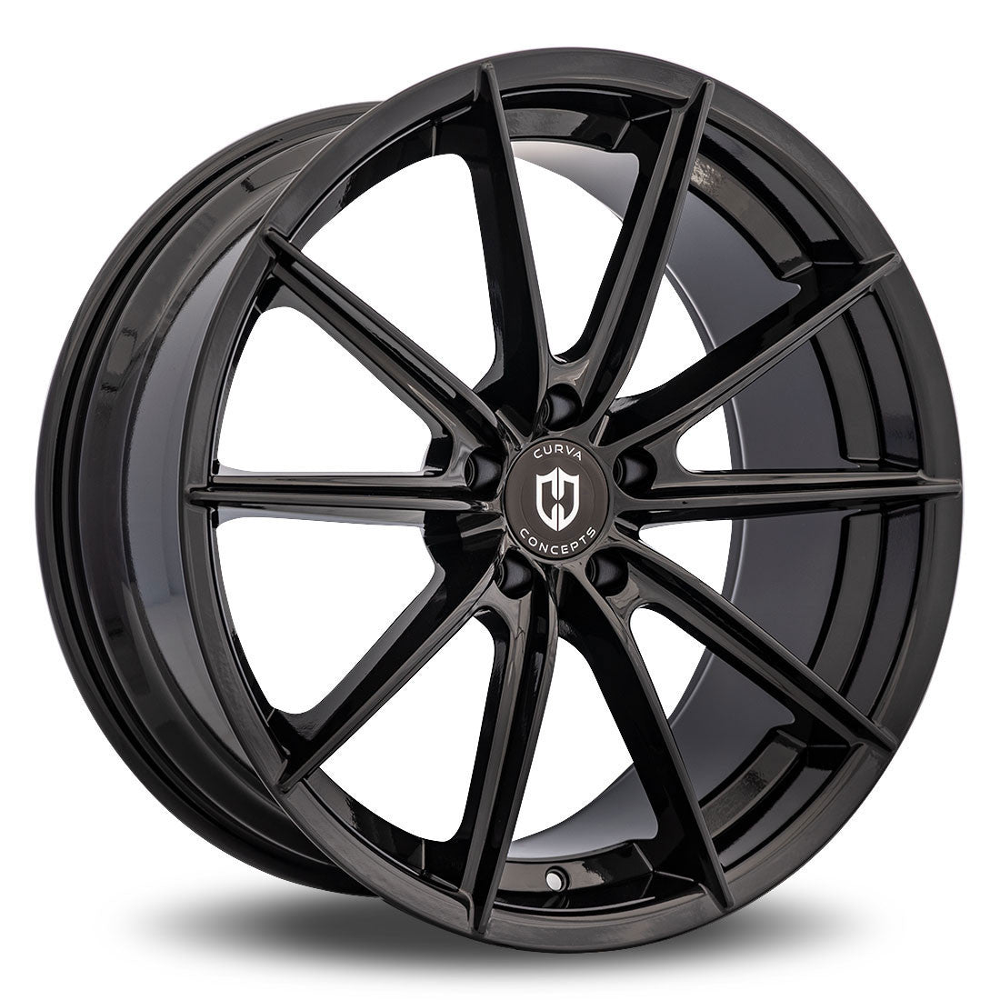 Curva C46 20x10.5 5x114.3 35 ET 73.1 CB Gloss Black