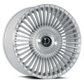 Dolce Trento 20x9 Blank 5 Lug 35 ET 72.56 CB Brushed Silver