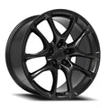 Factory Reproductions FR 551F 20x9 5x127 35 ET Satin Black