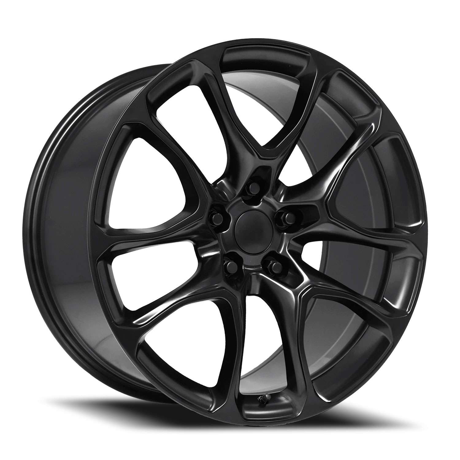 Factory Reproductions FR 551F 20x9 5x127 35 ET Satin Black