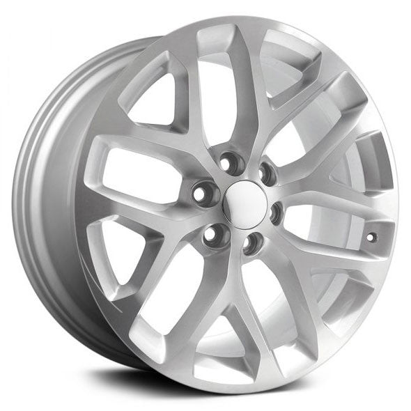 Performance Replicas PR177 22x9 6x139.7 24 ET 78.1 CB Silver Machined