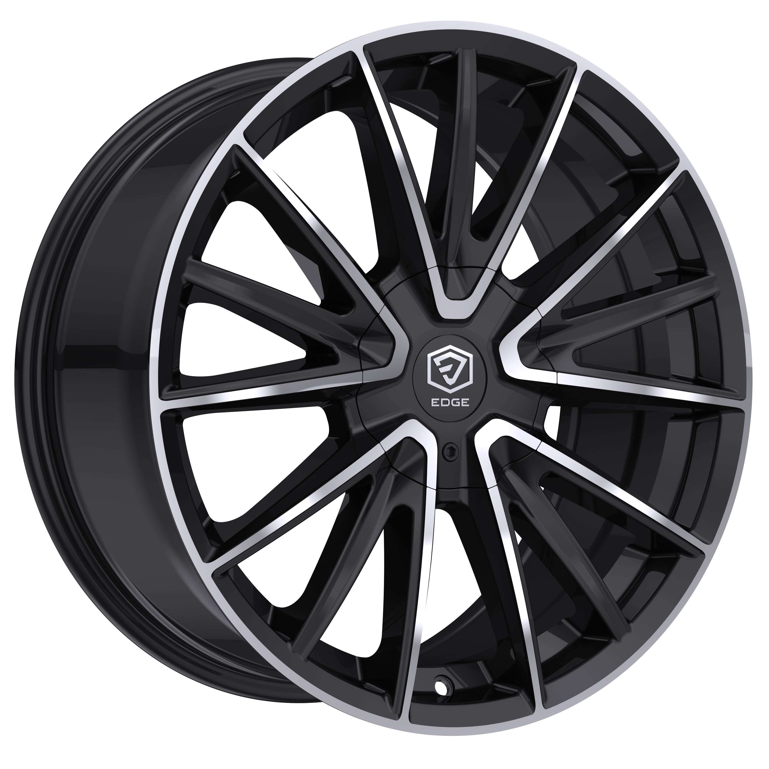 Edge 353 17x7.5 5x112/5x114.3 40 ET 73.1 CB Gloss Black Machined Face