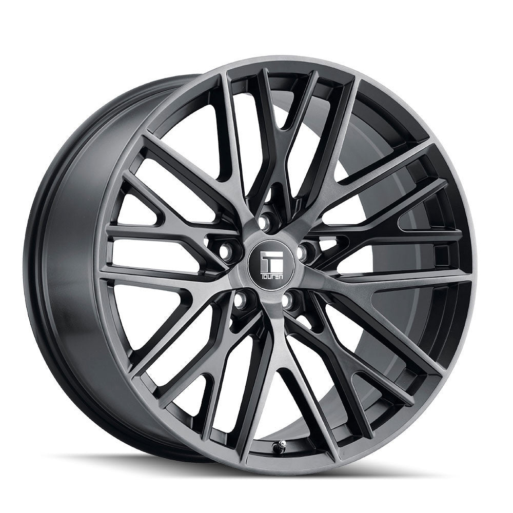 Touren TR91 3291 20x10.5 5x112 40 ET 66.6 CB Matte Black W/ Dark Tint