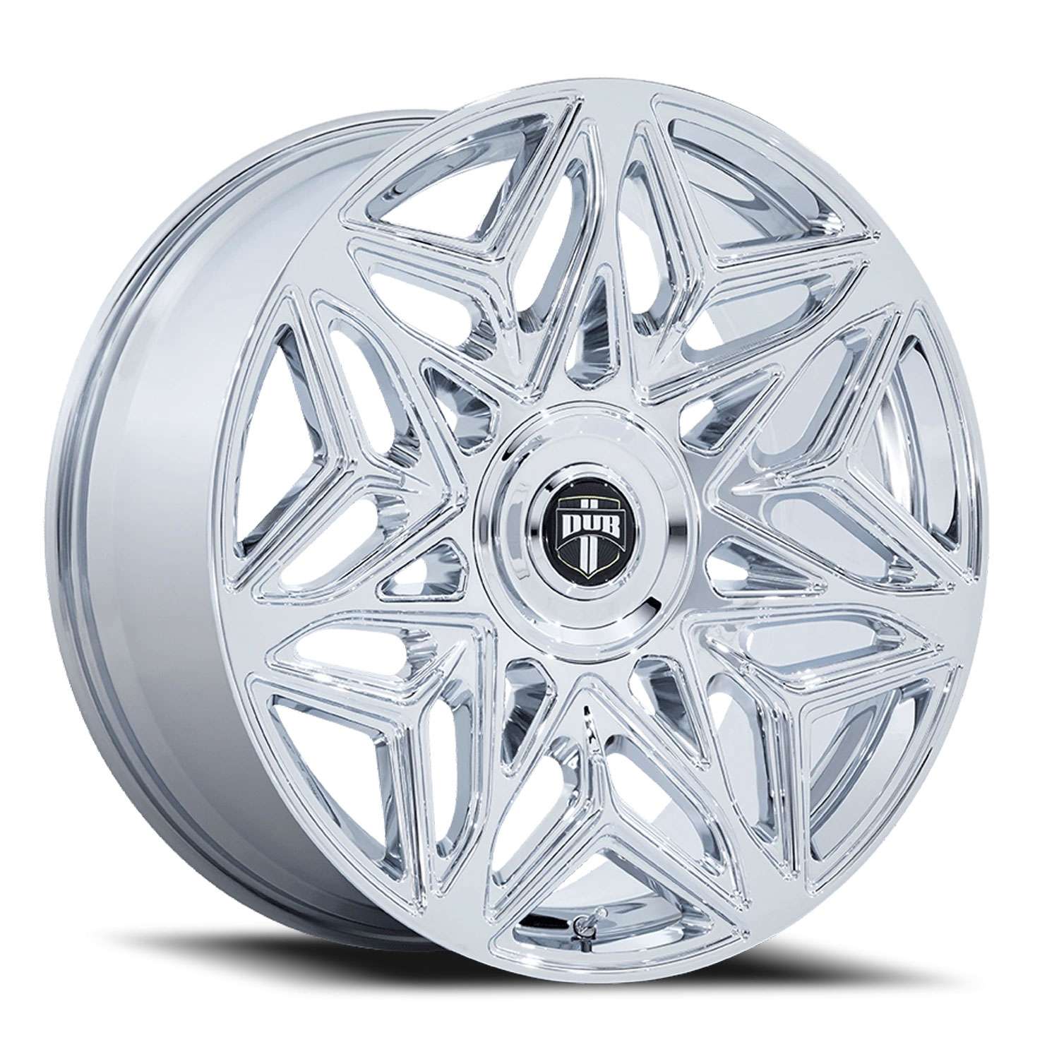 Dub Anomaly 24x9 5x115 15 ET 74.1 CB Chrome