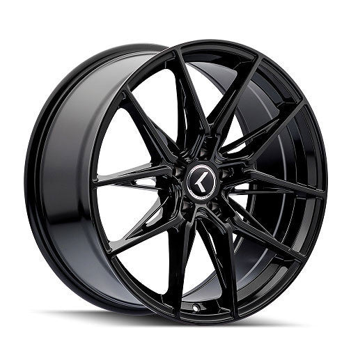 Kraze KR196 Evolve 20x9 5x114.3 35 ET 72.56 CB Gloss Black