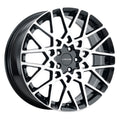 Vision 474 Recoil 17x8 5x114.3 38 ET 73.1 CB Gloss Black Machined Face