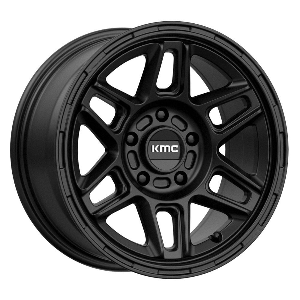KMC KM716 Nomad 17x8 5x108 38 ET 72.56 CB Satin Black