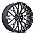 Asanti AB050 Mogul 6 22x9.5 6x139.7 25 ET 106.1 CB Black Machined
