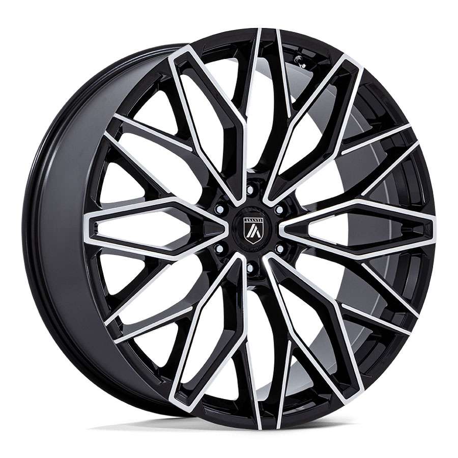 Asanti AB050 Mogul 6 22x9.5 6x139.7 25 ET 106.1 CB Black Machined