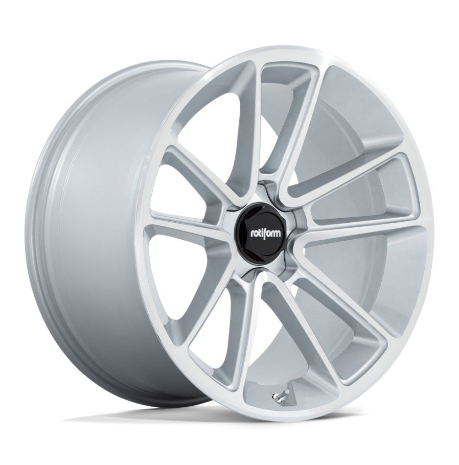 Rotiform R192 BTL 22x12 5x120 15 ET 74.1 CB Gloss Silver w/Machined Face