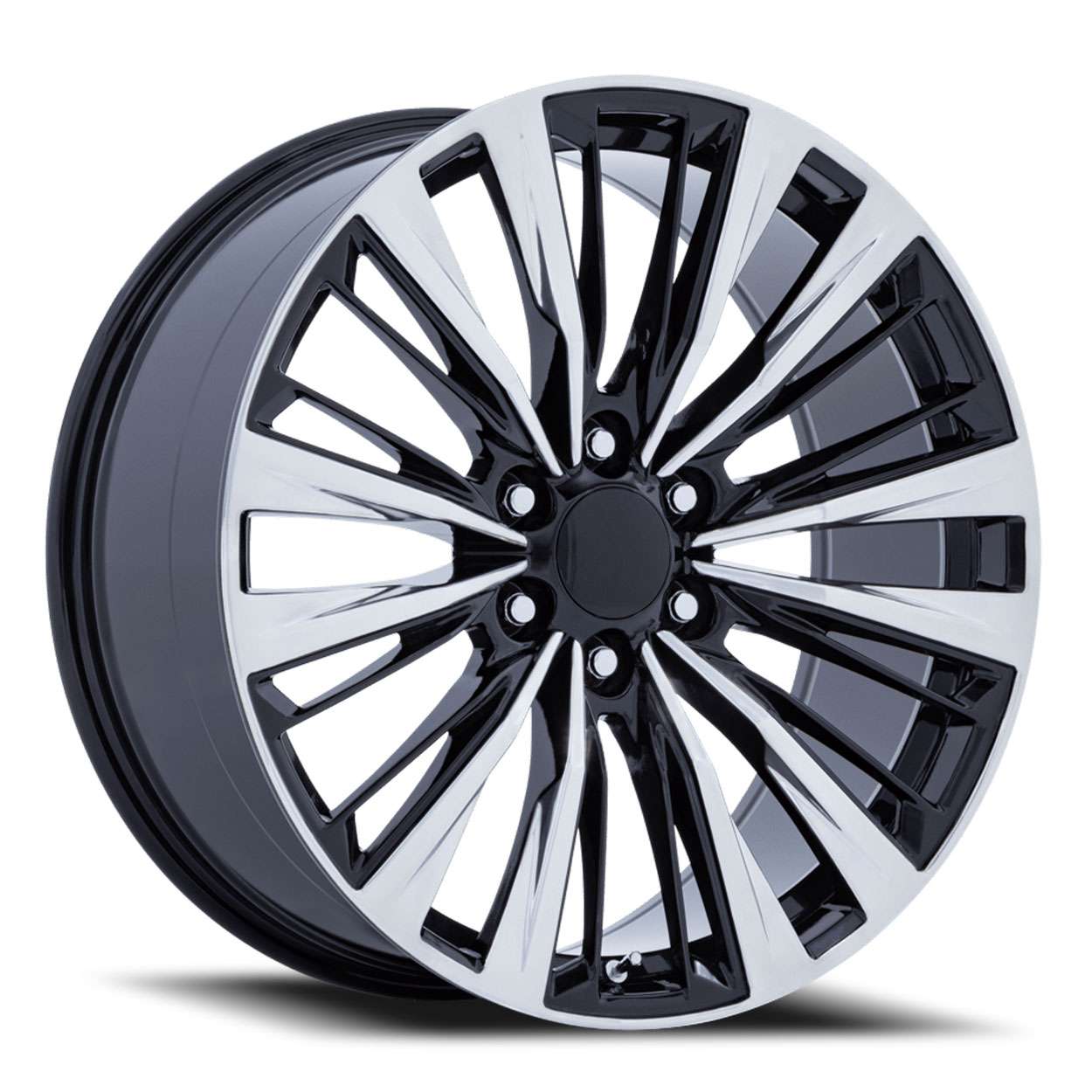 Performance Replicas PR226 22x9 6x139.7 28 ET 78.1 CB Gloss Black Polished